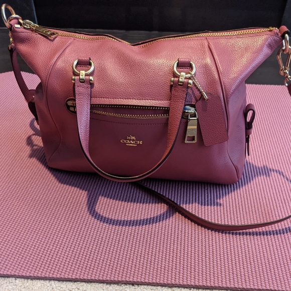 Coach Bags Authentic Coach Leather Bag With Care Instructions Poshmark